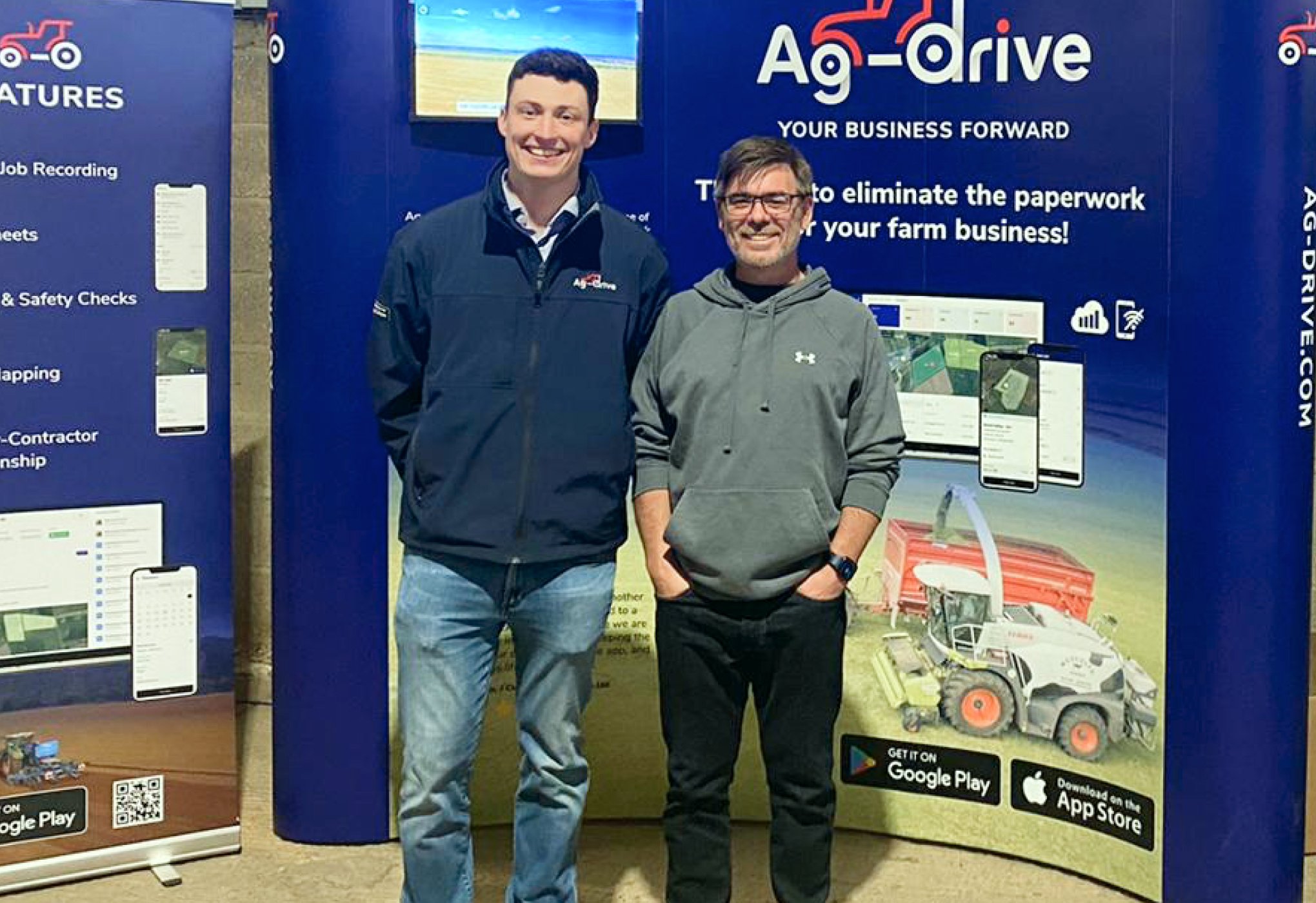 Ag-drive, an award-winning farm management solution built by Thumbmunkeys