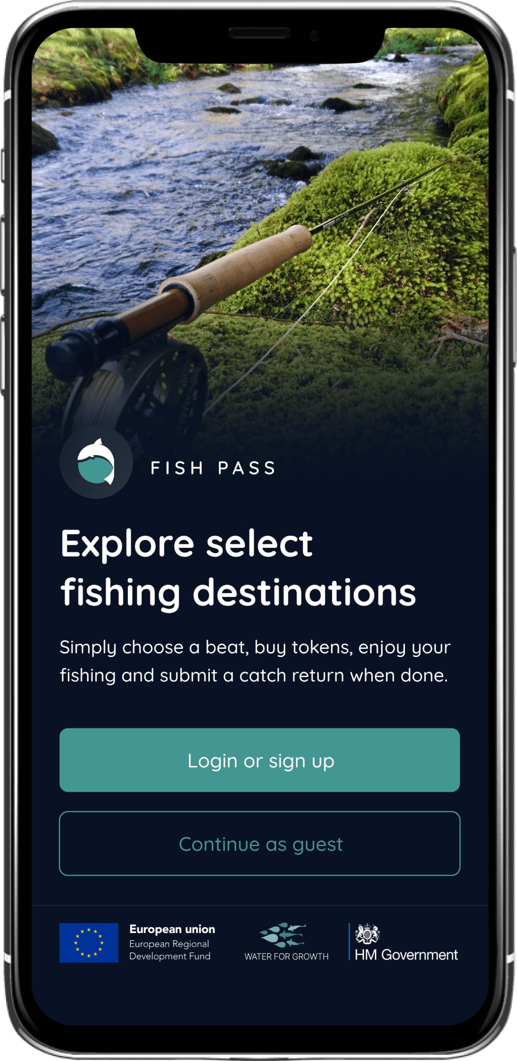 Features in the Fish Pass app