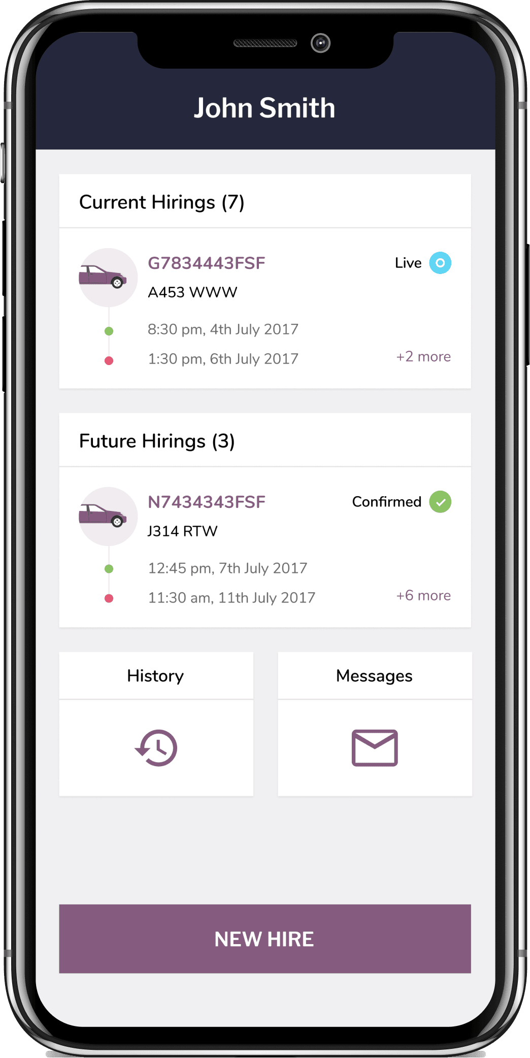 Features of the Foursky app
