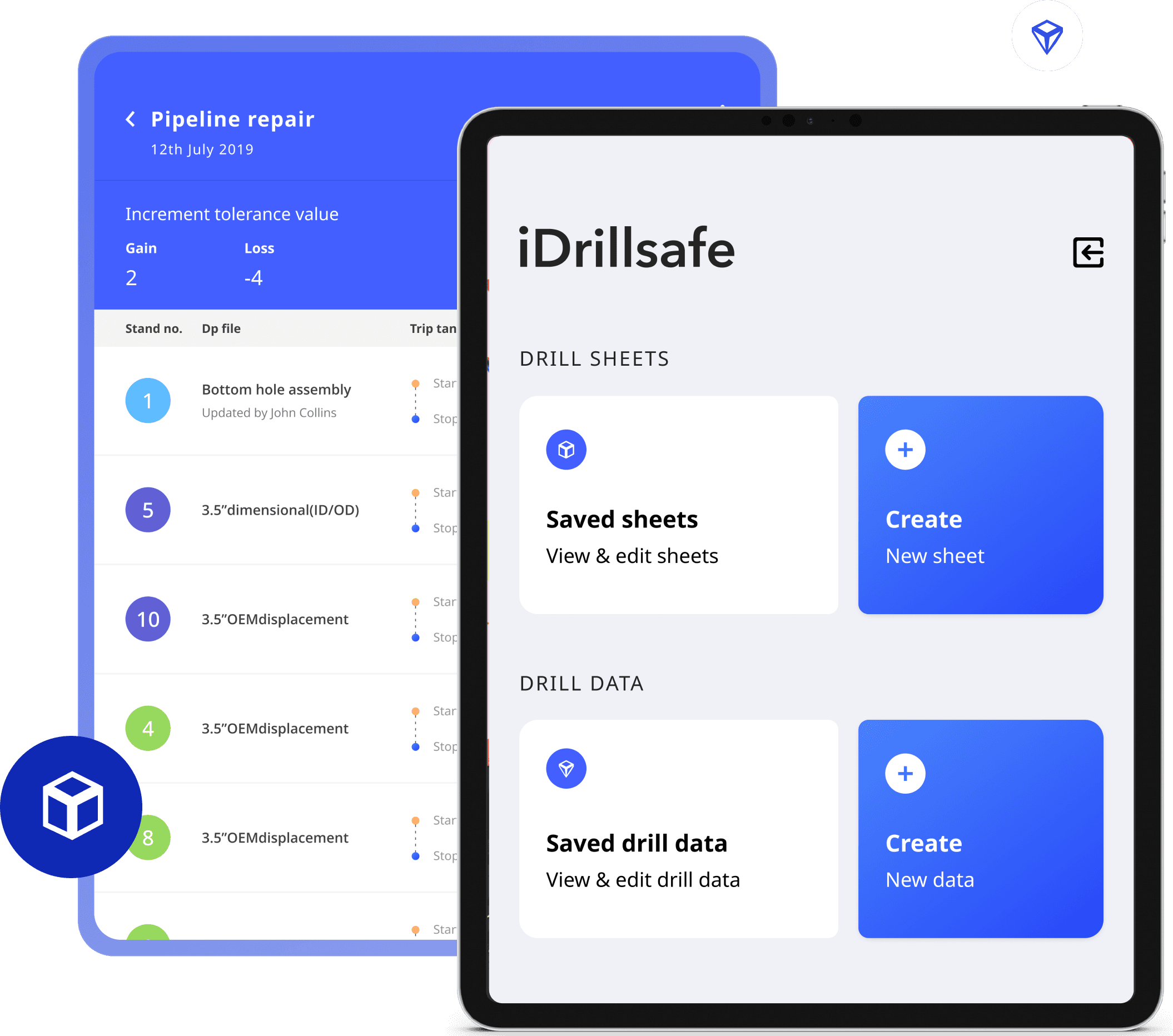 iDrillsafe tablet app built by Thumbmunkeys