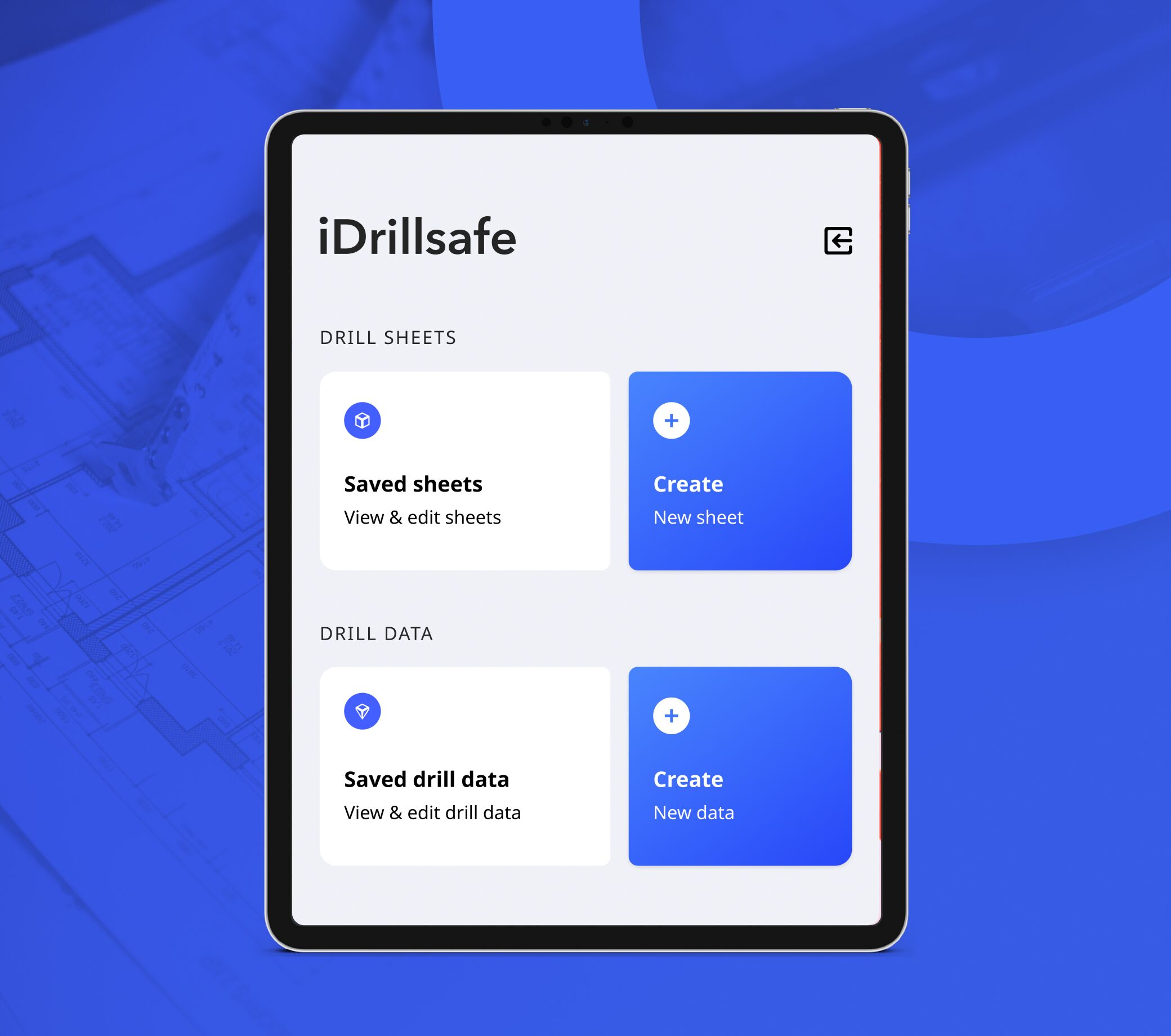 iDrillsafe tablet app
